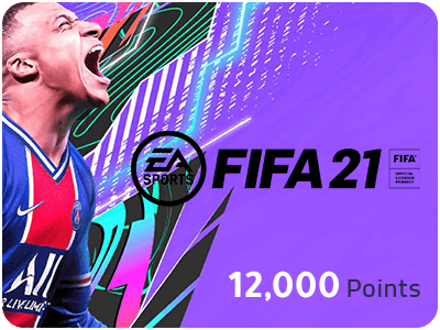 FIFA 21 Card - 12000 Points (Saudi Store)